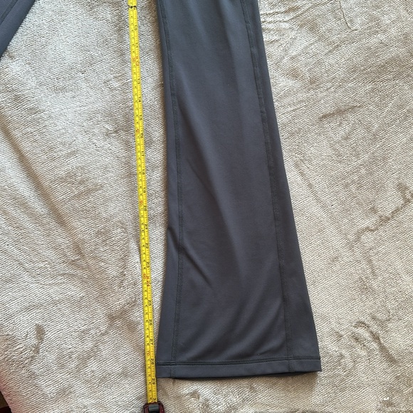 Oasis PureLuxe High-Waisted Pocket Kick Flare XXS Onxy Grey - Picture 3 of 9